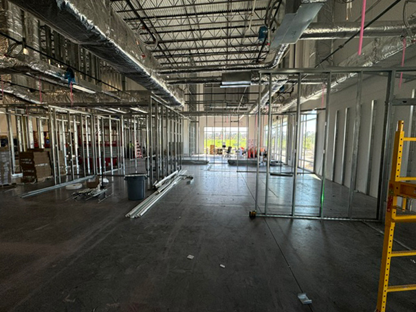 AT Office Buildout construction photo 1